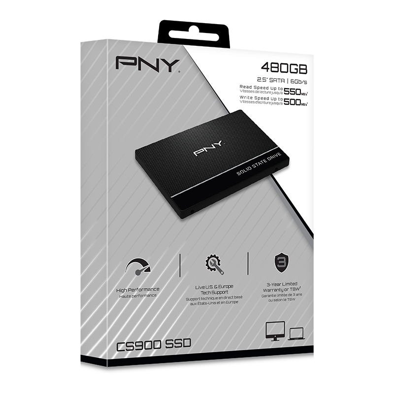 PNY CS900 2.5-inch SATA III 6Gb/s SSD