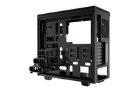 Pure Base 600 ATX Case with Solid Side Panel and 1x12cm+14cm Pure Wings Fans - Black
