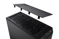 Pure Base 600 ATX Case with Solid Side Panel and 1x12cm+14cm Pure Wings Fans - Black