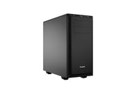 Pure Base 600 ATX Case with Solid Side Panel and 1x12cm+14cm Pure Wings Fans - Black