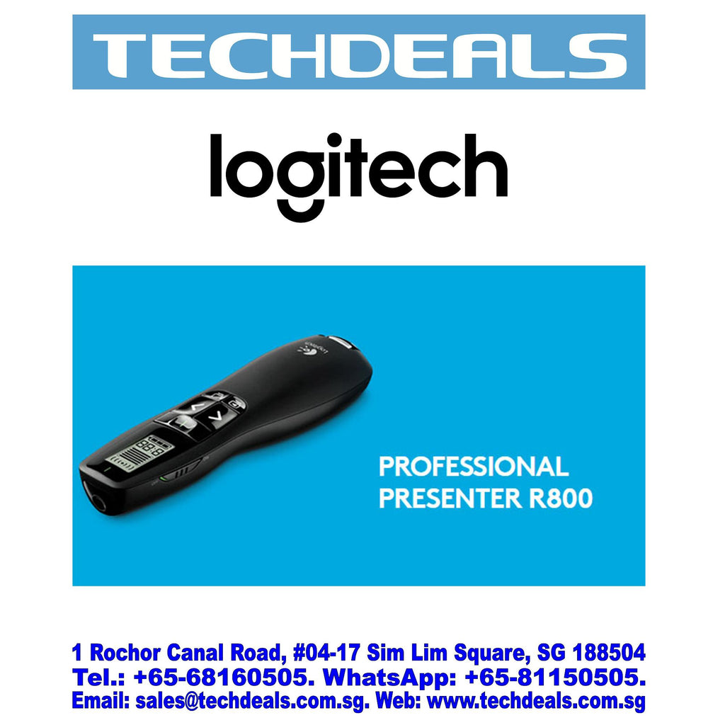 LOGITECH R800 WIRELESS PROFESSIONAL PRESENTER (3Y)