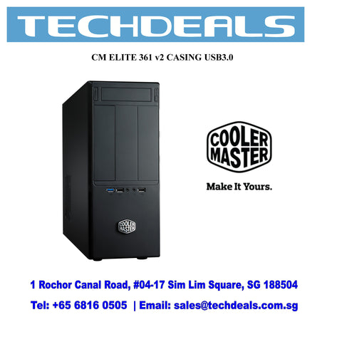 Coolermaster Elite 361 Casing Usb3.0