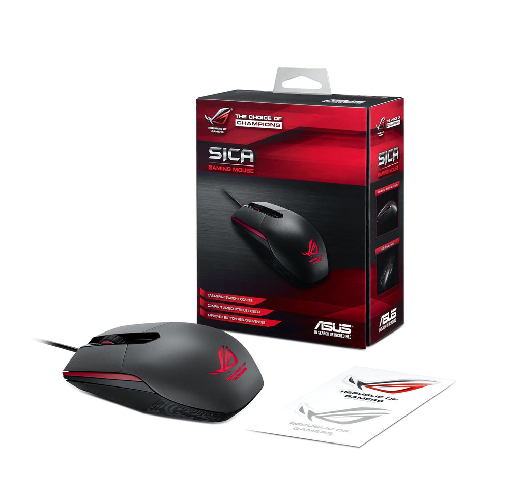 ASUS ROG SICA 5000DPI GAMING MSE #971848 (2Y)