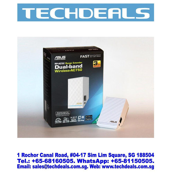 Asus RP-AC52 Dual-Band Wireless AC750 Range Extender