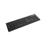 Rapoo NK1800 Spill Resistance Wired USB Keyboard - Black