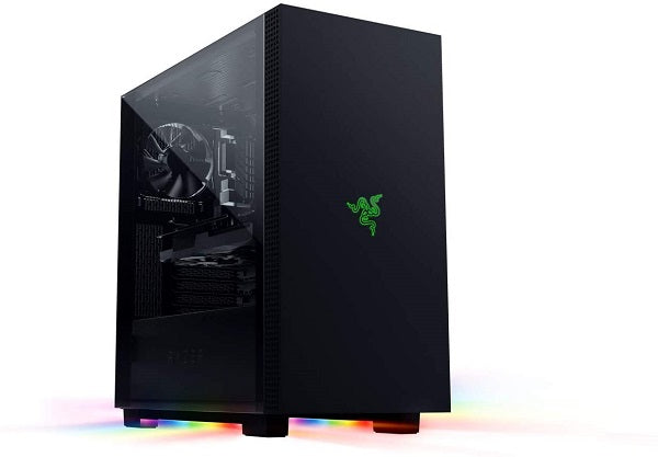 Tomahawk E-ATX Gaming Case with Razer Chroma RGB Dual-Sided TG Swivel Doors