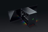Razer Tomahawk Mini-ITX Gaming Case with Razer Chroma RGB | Dual-Sided TG Swivel Doors