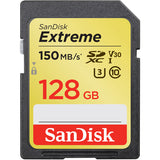 Extreme SD Card, V30, U3, C10, UHS-I, R150MB/s, W60/70MB/s | 64GB, 128GB, 256GB