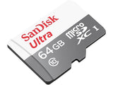 Sandisk Ultra MicroSD Card | 100MB/s Read U1 | without Adapter  | 32GB | 64GB | 128GB