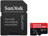 SanDisk Extreme Pro SQXCD microSD Card with SD Adapter | V30, U3, C10, A2, UHS-I