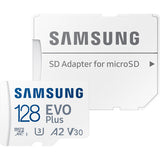 Samsung EVO Plus MicroSDXC up to 130MB/s Read, with SD Adapter