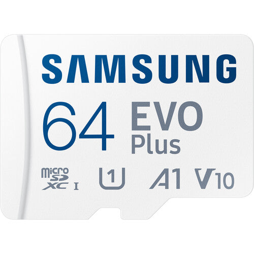 Samsung EVO Plus MicroSDXC up to 130MB/s Read, with SD Adapter