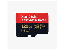 SanDisk Extreme Pro microSDXC SQXCD V30 U3 C10 A2 UHS-I w/SD Adaptor | 200MB/s R | 90MB/s W - 128GB