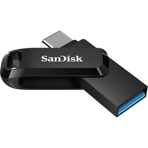 SanDisk Ultra Dual Drive Go SDDDC3 USB3.1 Type-C Swivel Flash Drive Black - 512GB