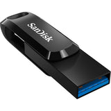 SanDisk Ultra Dual Drive Go SDDDC3 USB3.1 Type-C Swivel Flash Drive Black - 512GB