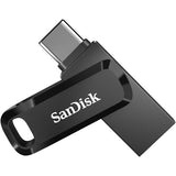 SanDisk Ultra Dual Drive Go SDDDC3 USB3.1 Type-C Swivel Flash Drive Black - 512GB