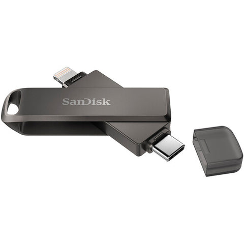 iXpand Flash Drive Luxe for iPhone and USB Type-C devices, including Android