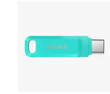 Sandisk SDDDC3-064G Dual Drive Go USB Type-C - Green