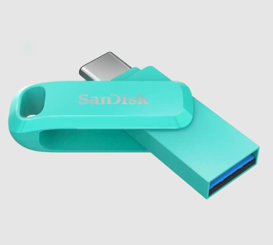 Sandisk SDDDC3-064G Dual Drive Go USB Type-C - Green