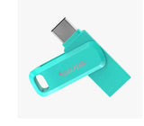 Sandisk SDDDC3-064G Dual Drive Go USB Type-C - Green
