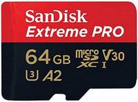 Sandisk SDSQXCU Extreme Pro microSDXC Card | UHS-I | R200M - 64GB