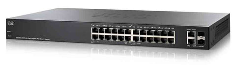 Cisco 26-port Gigabit Smart Switch, PoE, 180W (on 24 ports)