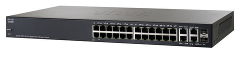 Cisco SG300-28PP 28-port Gigabit PoE+(24 PoE+ ports with 180W power budget) Managed Switch