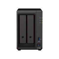 Synology DiskStation DS723+ 2-Bay AMD Ryzen R1600 Dual-Core 2.6GHz 2GB DDR4 ECC NAS Enclosure
