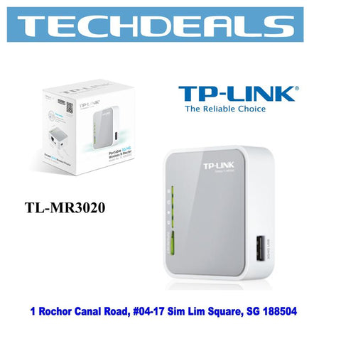 TP-Link TL-MR3020 150Mbps Portable 3G/4G Wireless N Router