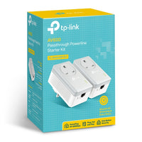 TL-PA4010P KIT Passthrough Powerline 600 Starter Kit, 1 Port