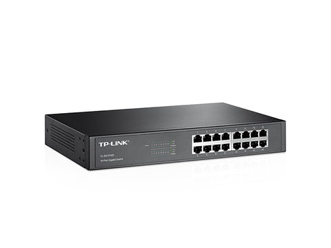 TL-SG1016D 16-Port Gigabit Desktop/Rackmount Network Switch