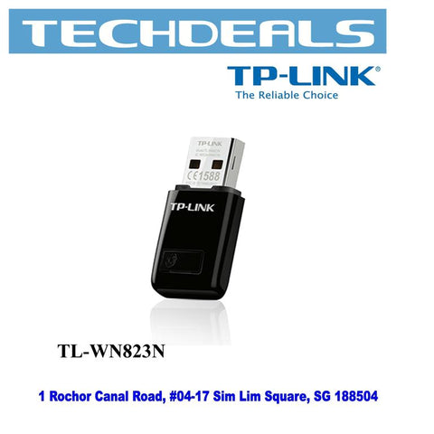 TP-Link TL-WN823N 300Mbps Wi-Fi USB Adapter