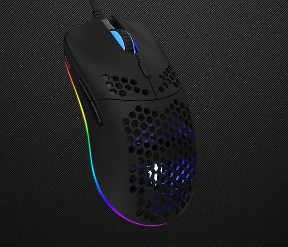 Tecware EXO L+ Wired 12K DPI RGB Gaming Mouse | Black | White