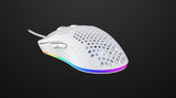 Tecware EXO L+ Wired 12K DPI RGB Gaming Mouse | Black | White