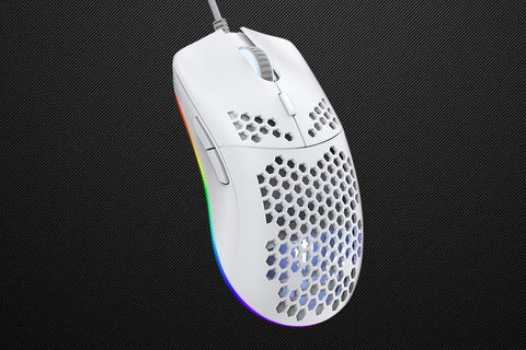 Tecware EXO L+ Wired 12K DPI RGB Gaming Mouse | Black | White