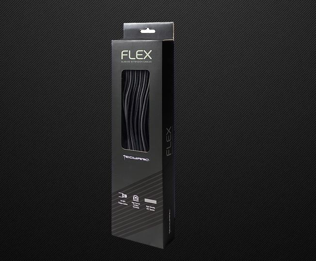 FLEX PSU Sleeved Extension Cables - 24pin / 4+4pin / 6+2pin*2