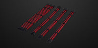 FLEX PSU Sleeved Extension Cables - 24pin / 4+4pin / 6+2pin*2