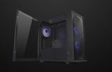 Forge M2 Tempered Glass mATX case with 3 x 12cm ARGB Fans