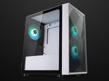 Forge M2 Tempered Glass mATX case with 3 x 12cm ARGB Fans