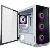 Tecware Forge M OMNI mATX TG Case w/4x12cm OMNI ARGB Fans, Mesh Front Panel, Controller Hub