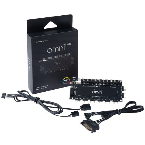 Tecware Omni Hub 8-Port PWM+ARGB SATA Powered Controller