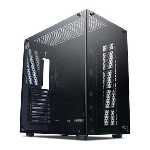 VXR E-ATX Case | Front+Side TG | 8 Slots | Can Mount 9x12cm Fans [No Fans  Included]