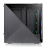 Thermaltake Divider 300 Dual TG Mid Tower ATX Case w/3*120mm ARGB Fans - Black