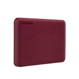 Canvio Advanced V10 Portable Hard Drive - Red