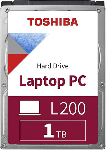 Toshiba L200 5400RPM 128MB SATAIII 2.5-inch Laptop Hard Disk Drive HDD - 1TB