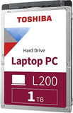 Toshiba L200 5400RPM 128MB SATAIII 2.5-inch Laptop Hard Disk Drive HDD - 1TB