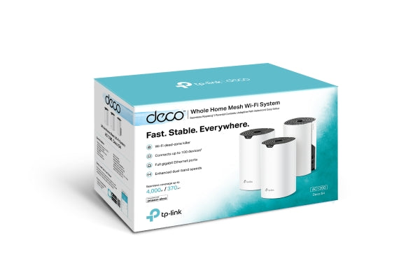 Tp-Link Deco S4 AC1200 Whole Home Mesh Wi-Fi System - 3 Pack