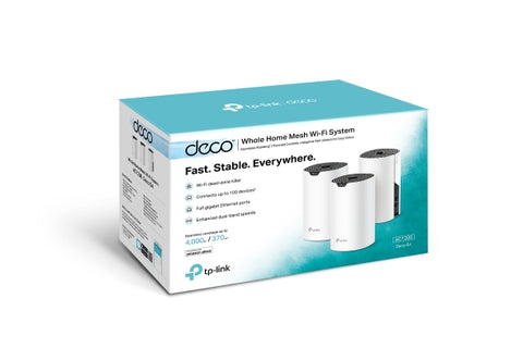 Tp-Link Deco S4 AC1200 Whole Home Mesh Wi-Fi System - 3 Pack