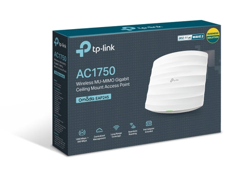 EAP245 AC1750 Wireless MU-MIMO Gigabit Ceiling Mount Access Point