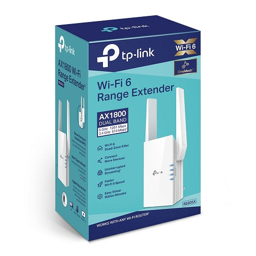 RE605X AX1800 Wi-Fi Range Extender